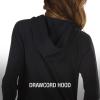image:imageSpeedo Womens Hooded Aquatic Fitness Robe and CoverUp with Full Front ZipHeather Grey