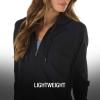 image:imageSpeedo Womens Hooded Aquatic Fitness Robe and CoverUp with Full Front ZipSpeedo Black