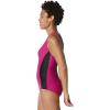 image:imageSpeedo Womens Swimsuit One Piece Powerflex Ultraback SolidIllusion Festival Fuchsia