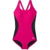 image:imageSpeedo Womens Swimsuit One Piece Powerflex Ultraback SolidIllusion Festival Fuchsia