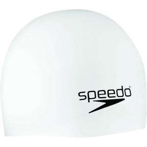 image:imageSpeedo Elastomeric Solid Silicone Swim CapWhite