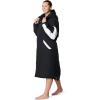 image:imageSpeedo Unisex Adult Parka Jacket Fleece Lined Team ColorsEdge Speedo Black