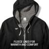 image:imageSpeedo Unisex Adult Parka Jacket Fleece Lined Team ColorsOrangeGrey