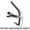 image:imageSpeedo UnisexAdult Swim Training Snorkel Bullet HeadCharcoal