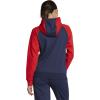 image:imageSpeedo Womens Sweatshirt Full Zip Hooded Jacket Team Warm UpRedWhiteBlue