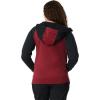 image:imageSpeedo Womens Sweatshirt Full Zip Hooded Jacket Team Warm UpTeam Maroon