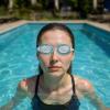 image:imageSpeedo Womens Swim Goggles Mirrored Vanquisher 20BluePurple