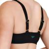 image:imageSpeedo Womens Swimsuit Bikini Top Adjustable Square NeckBikini TopSolid Speedo Black