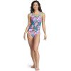 image:imageSpeedo Womens Swimsuit One Piece Endurance The One Printed Team ColorsBright BluePink