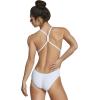 image:imageSpeedo Womens Swimsuit One Piece Endurance The One Printed Team ColorsOrangeWhite