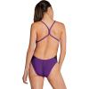 image:imageSpeedo Womens Swimsuit One Piece Endurance The One Solid Team ColorsEdge BlackPurple
