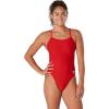 image:imageSpeedo Womens Swimsuit One Piece Endurance The One Solid Team ColorsTeam Red
