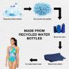 image:imageSpeedo Womens Swimsuit One Piece Endurance Turnz Tie Back PrintedHigh Neck Floating Floral