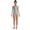 image:imageSpeedo Womens Swimsuit One Piece Endurance Turnz Tie Back PrintedMulti