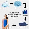image:imageSpeedo Womens Swimsuit One Piece Endurance Turnz Tie Back SolidChronos Blue Block
