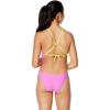 image:imageSpeedo Womens Swimsuit One Piece Endurance Turnz Tie Back SolidLost Lavender Block