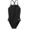 image:imageSpeedo Womens Swimsuit One Piece Endurance Turnz Tie Back SolidSpeedo Black