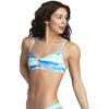 image:imageSpeedo Womens Swimsuit Top Bikini Endurance Lite Tie Back PrintMulti Pastel