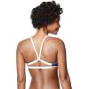 image:imageSpeedo unisexadult Print Strappy TopRad whiteblue