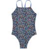 image:imageSpeedo womens Colorblock One Back 1pcBlackBlue