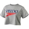 image:imageSpeedo womens Tshirt Short Sleeve Crew Neck Vintage CropMedium Heather