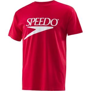 image:imageSpeedo UnisexAdult Tshirt Short Sleeve Crew Neck VintageNew Speedo Red