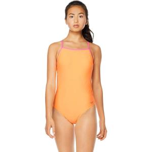 image:imageSpeedo Womens Swimsuit One Piece Endurance The One Solid Team ColorsOrange  Pink