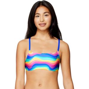 image:imageSpeedo unisexadult Print Strappy TopRainbow Wave