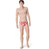 image:imageSpeedo Mens Poly Mesh Square Leg SwimsuitHigh Risk Red