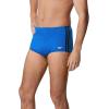 image:imageSpeedo Mens Poly Mesh Square Leg SwimsuitSpeedo BlueBlack