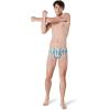 image:imageSpeedo Mens Poly Mesh Square Leg SwimsuitWave Crusher Bright White