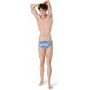 image:imageSpeedo Mens Poly Mesh Square Leg SwimsuitWave Lore Blue