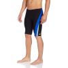 image:imageSpeedo Mens Swimsuit Jammer Endurance Splice Team Colors  Manufacturer DiscontinuedBlackBlue Splice