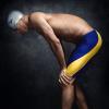 image:imageSpeedo Mens Swimsuit Jammer Endurance Splice Team Colors  Manufacturer DiscontinuedBlackPurple Spark
