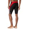 image:imageSpeedo Mens Swimsuit Jammer Endurance Splice Team Colors  Manufacturer DiscontinuedBlackRed Splice