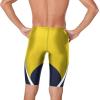 image:imageSpeedo Mens Swimsuit Jammer Endurance Splice Team Colors  Manufacturer DiscontinuedEdge NavyGold