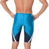 image:imageSpeedo Mens Swimsuit Jammer Endurance Splice Team Colors  Manufacturer DiscontinuedEdge NavyLight Blue