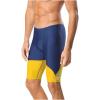 image:imageSpeedo Mens Swimsuit Jammer Endurance Splice Team Colors  Manufacturer DiscontinuedNavyGold Spark