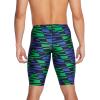image:imageSpeedo Mens Swimsuit Jammer Endurance Splice Team Colors  Manufacturer DiscontinuedTeam Royal BlueBright Green