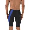 image:imageSpeedo Mens Swimsuit Jammer Powerflex Eco Revolve Splice Team Colors  Manufacturer DiscontinuedBlackRoyal
