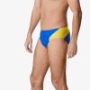 image:imageSpeedo Womens Swimsuit Brief Powerflex Eco Revolve Splice Team ColorsNew SapphireGold
