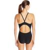 image:imageSpeedo Womens Swimsuit One Piece PowerFlex Flyback Solid Adult Team ColorsNew Black