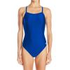 image:imageSpeedo Womens Swimsuit One Piece PowerFlex Flyback Solid Adult Team ColorsNew Sapphire