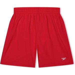 image:imageSpeedo Boys Swimsuit Jammer Begin to Swim SolidRed