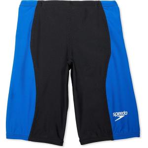 image:imageSpeedo Boys Swimsuit Jammer Begin to Swim SolidSpeedo BlackBlue