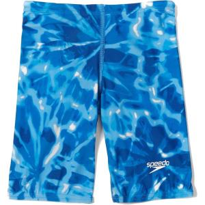 image:imageSpeedo Boys Swimsuit Jammer Begin to Swim SolidTidal Pool Electric Blue