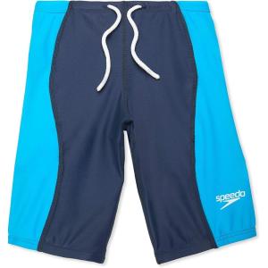 image:imageSpeedo Boys Swimsuit Jammer Begin to Swim SolidWashed Navy