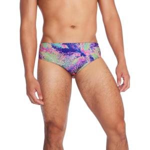 image:imageSpeedo Mens Poly Mesh Square Leg SwimsuitCandy Vibe