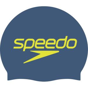 image:imageSpeedo Swim Cap SiliconeNightSafety Yellow Logo