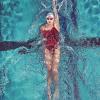 image:imageSpeedo Woemns Swimsuit One Piece Endurance Flyback Printed Adult Team ColorsFierce Speedo Green